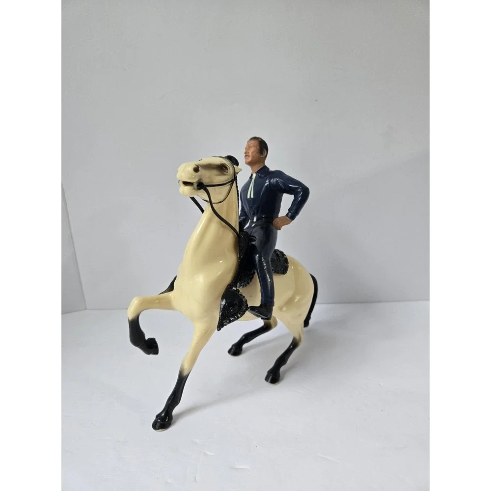 Vintage Hartland Horse and rider Western Have gun Will Travel no hat or gun‎